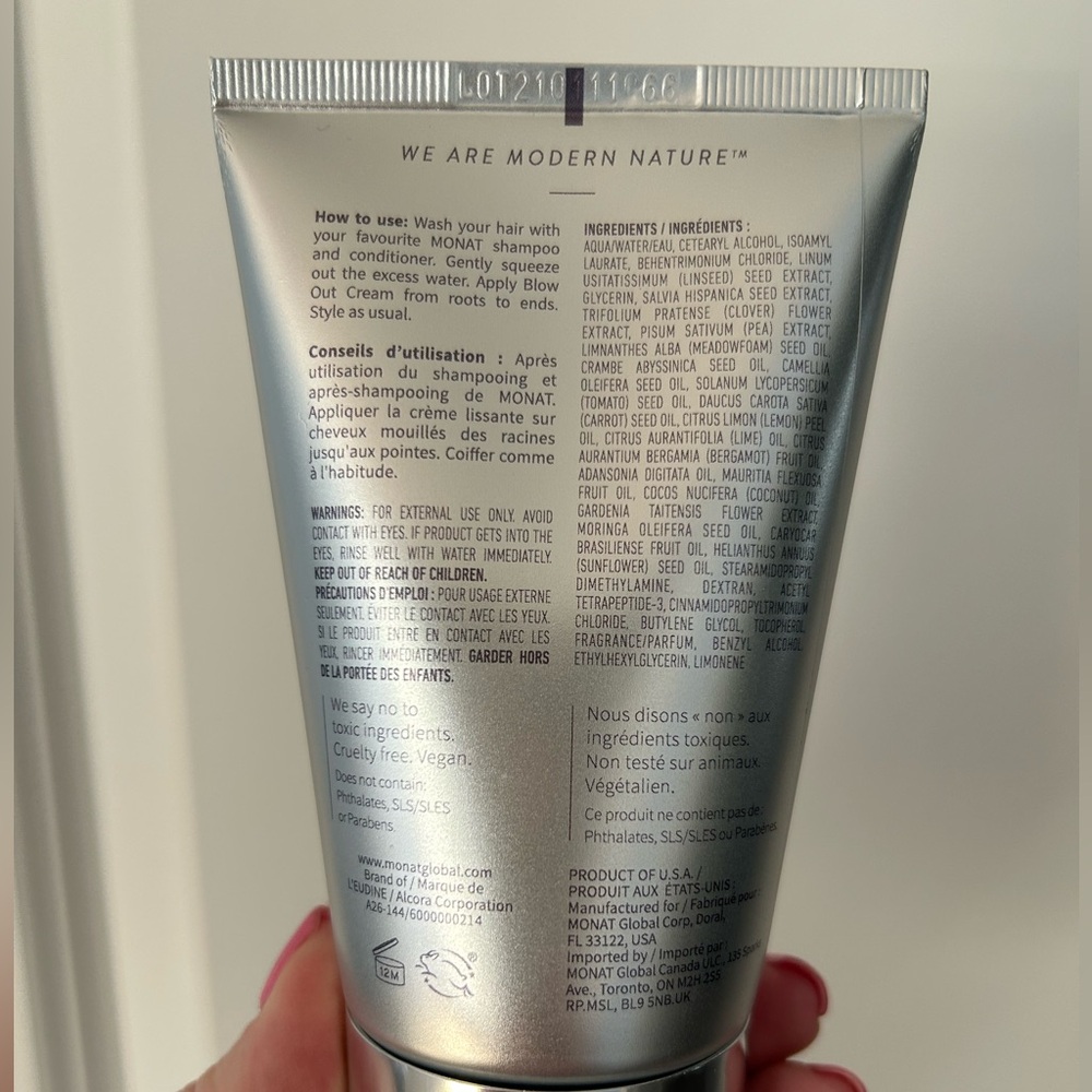 MONAT BLOWOUT CREAM - Picture 2 of 2